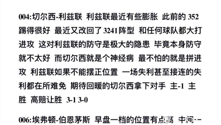 深度解读世界杯盘口分析